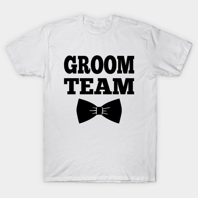 Groom team T-Shirt by halazidan